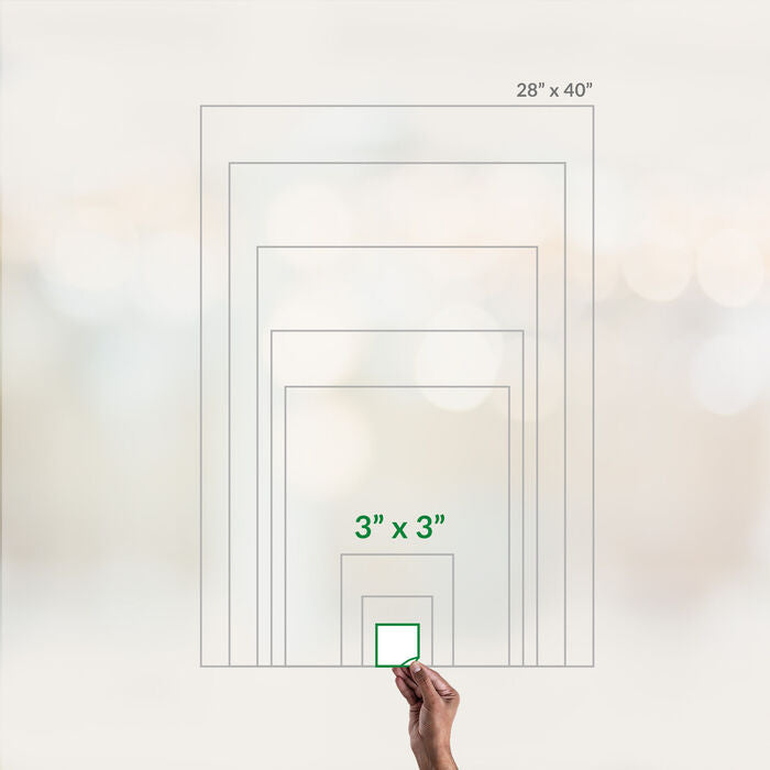 One Way Vision Window Decals