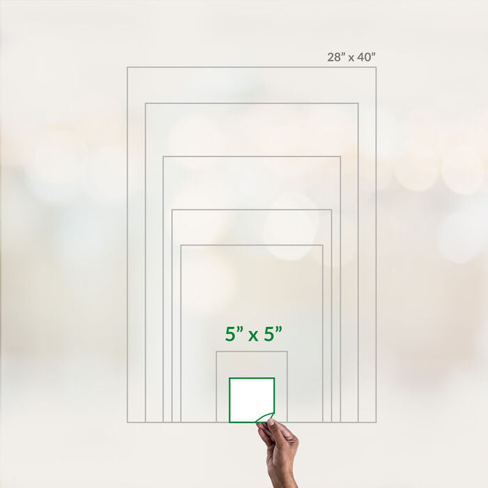 One Way Vision Window Decals