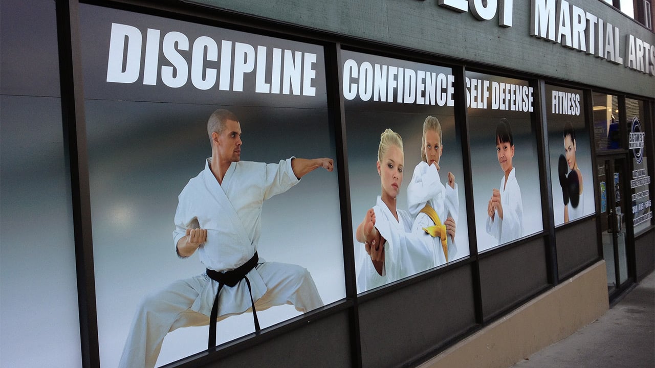 One Way Vision Window Decals