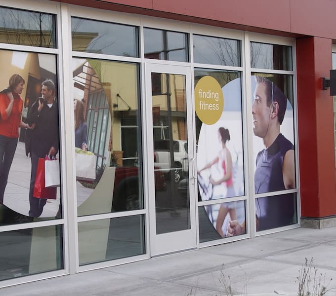 One Way Vision Window Decals